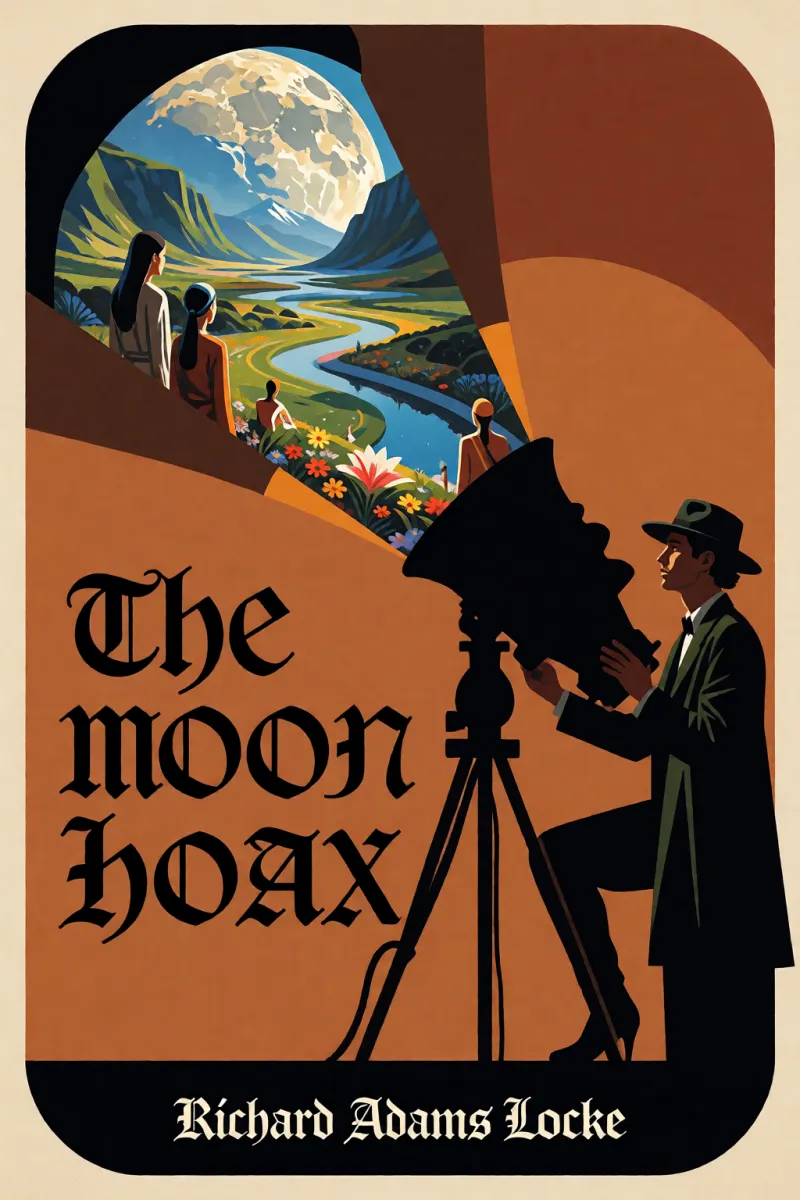 Cover of The moon hoax by Richard Adams Locke