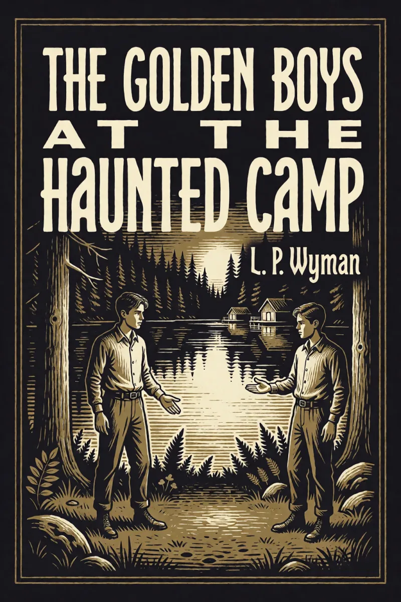 Cover of The Golden Boys at the Haunted Camp by L. P. Wyman