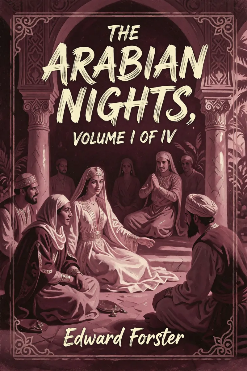 Cover of The Arabian Nights, Volume I of IV by Edward Forster