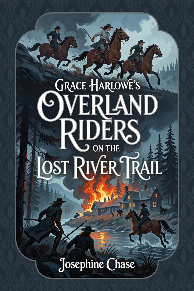 Cover of Grace Harlowe's Overland Riders on the Lost River Trail by Josephine Chase