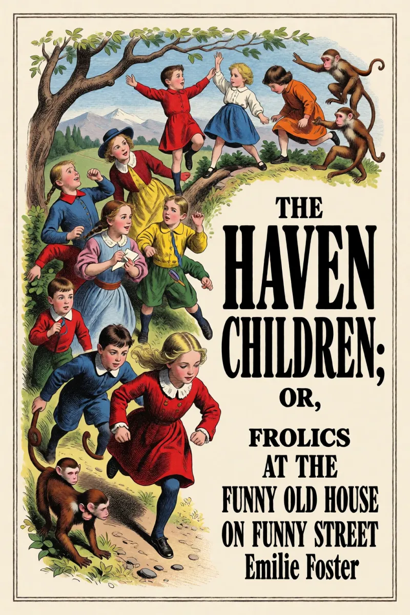 Cover of The Haven Children; or, Frolics at the Funny Old House on Funny Street by Emilie Foster