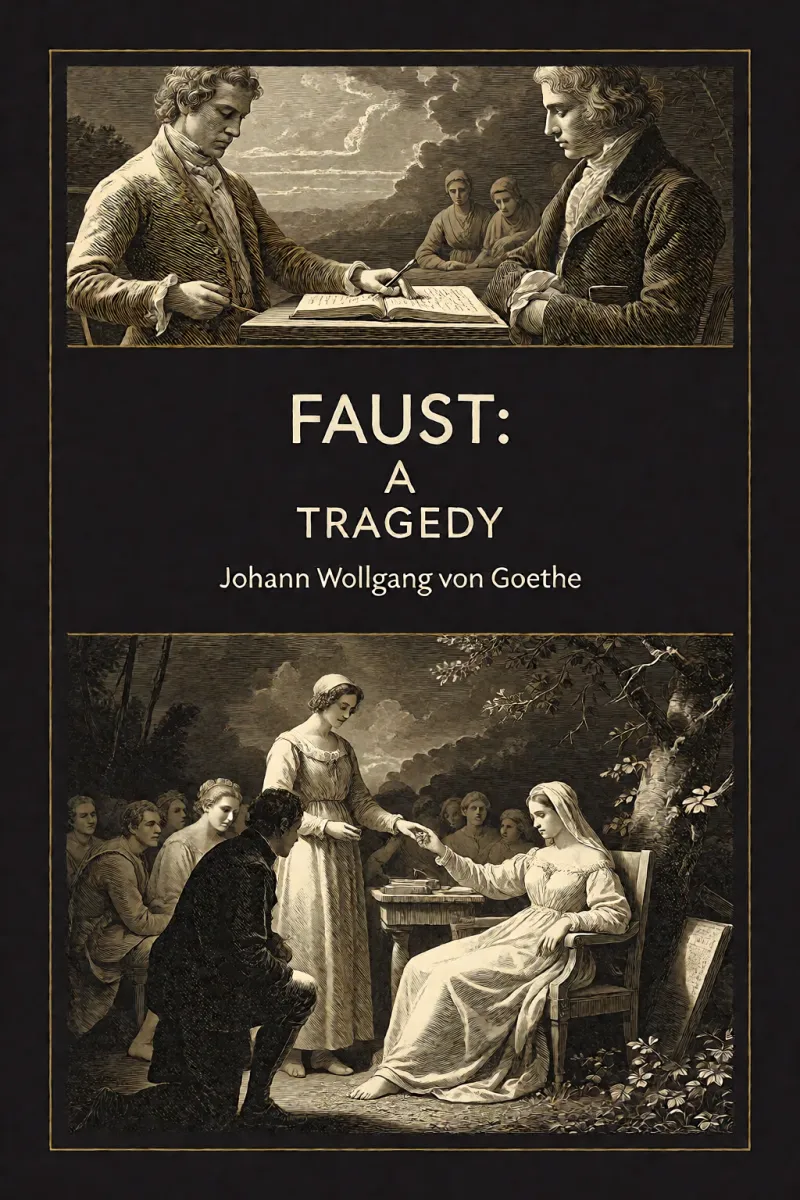 Cover of Faust: A Tragedy by Johann Wolfgang von Goethe