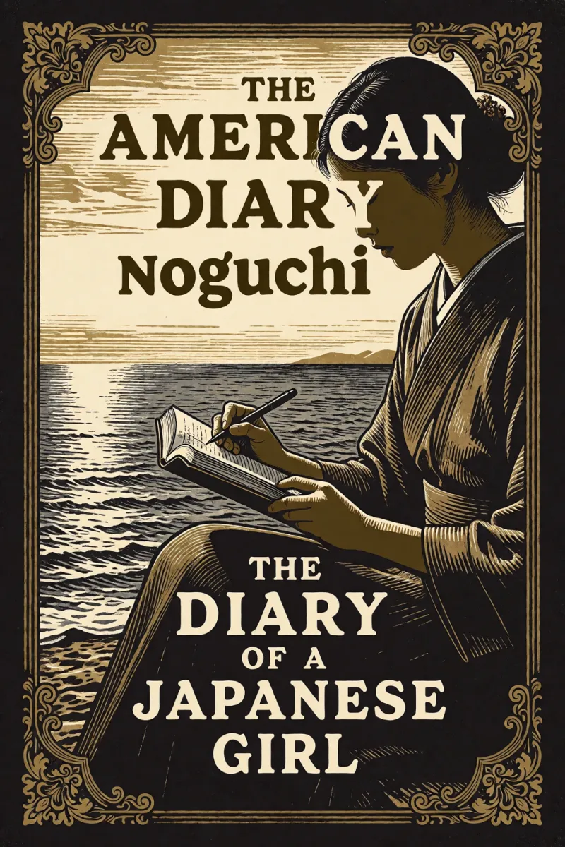 Cover of The American Diary of a Japanese Girl by Yoné Noguchi