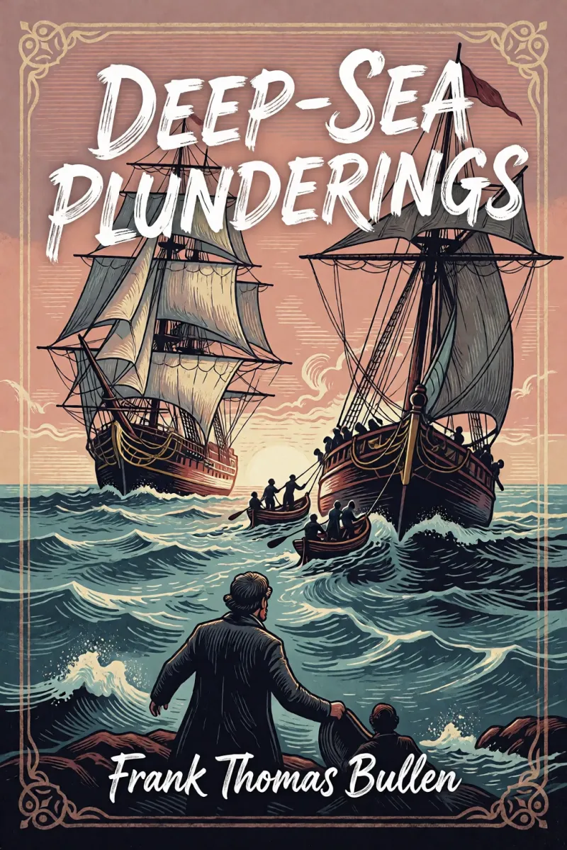 Cover of Deep-Sea Plunderings by Frank Thomas Bullen