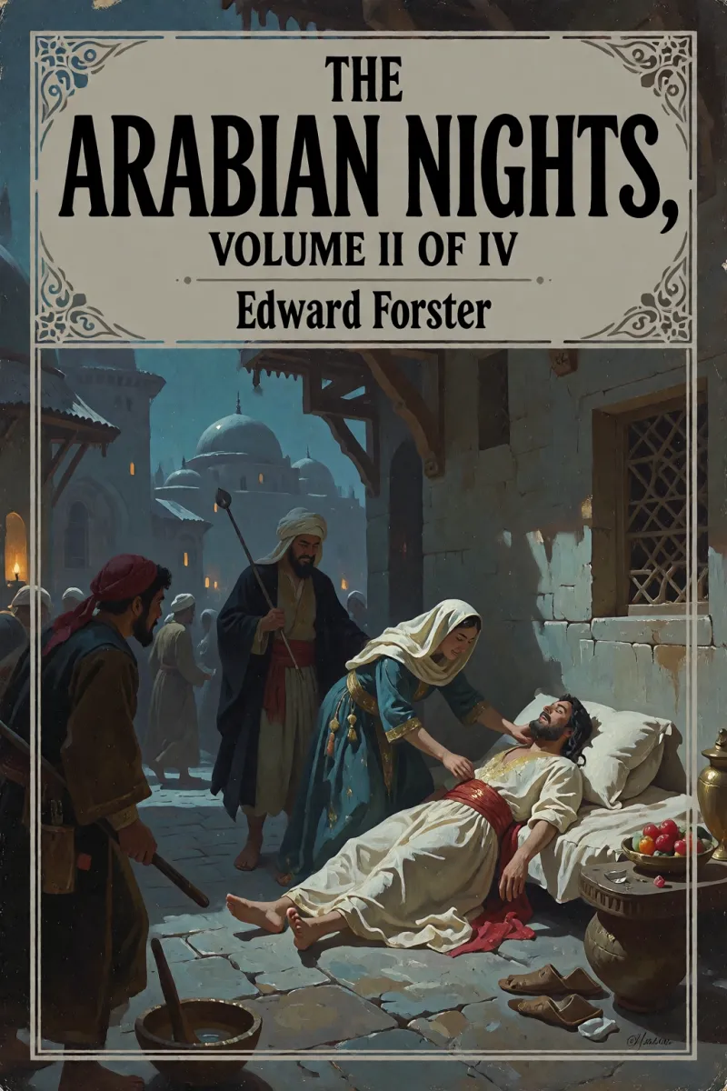 Cover of The Arabian Nights, Volume II of IV by Edward Forster
