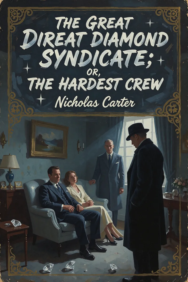 Cover of The Great Diamond Syndicate; Or, The Hardest Crew on Record by Nicholas Carter