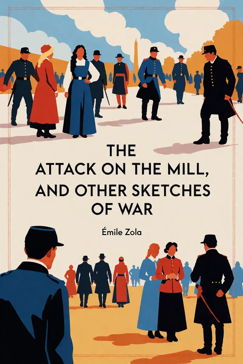 Cover of The Attack on the Mill, and Other Sketches of War by Émile Zola
