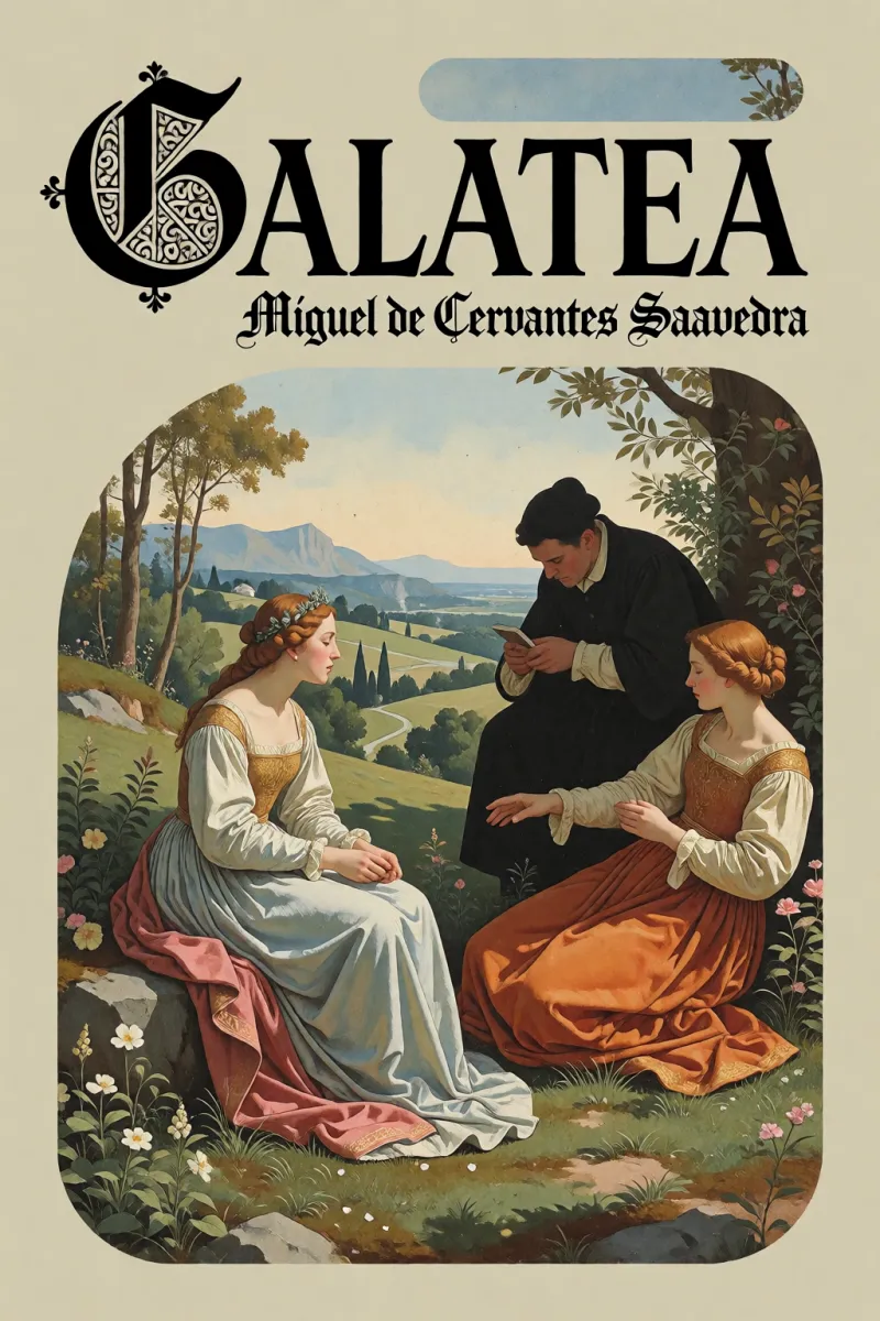 Cover of Galatea by Miguel de Cervantes Saavedra