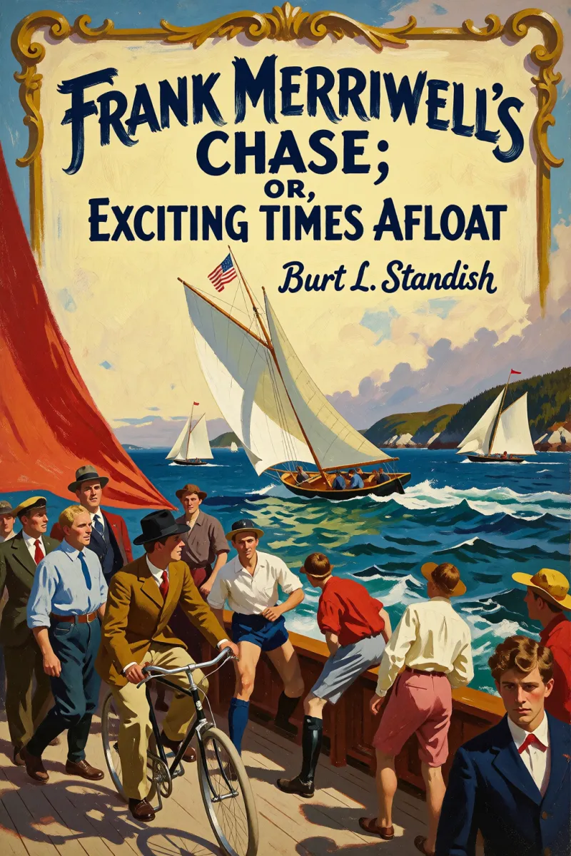 Cover of Frank Merriwell's Chase; Or, Exciting Times Afloat by Burt L. Standish