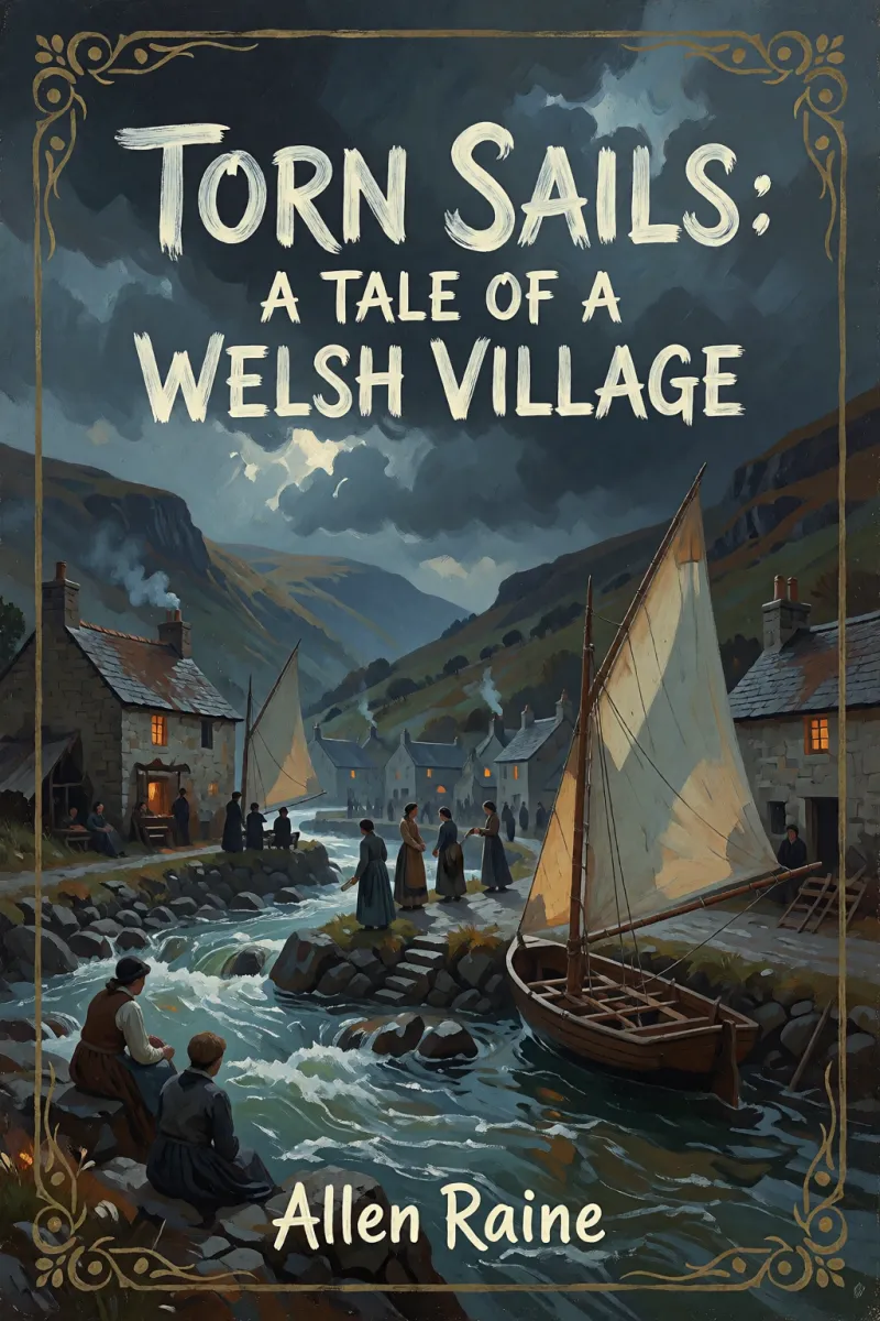 Cover of Torn Sails: A Tale of a Welsh Village by Allen Raine