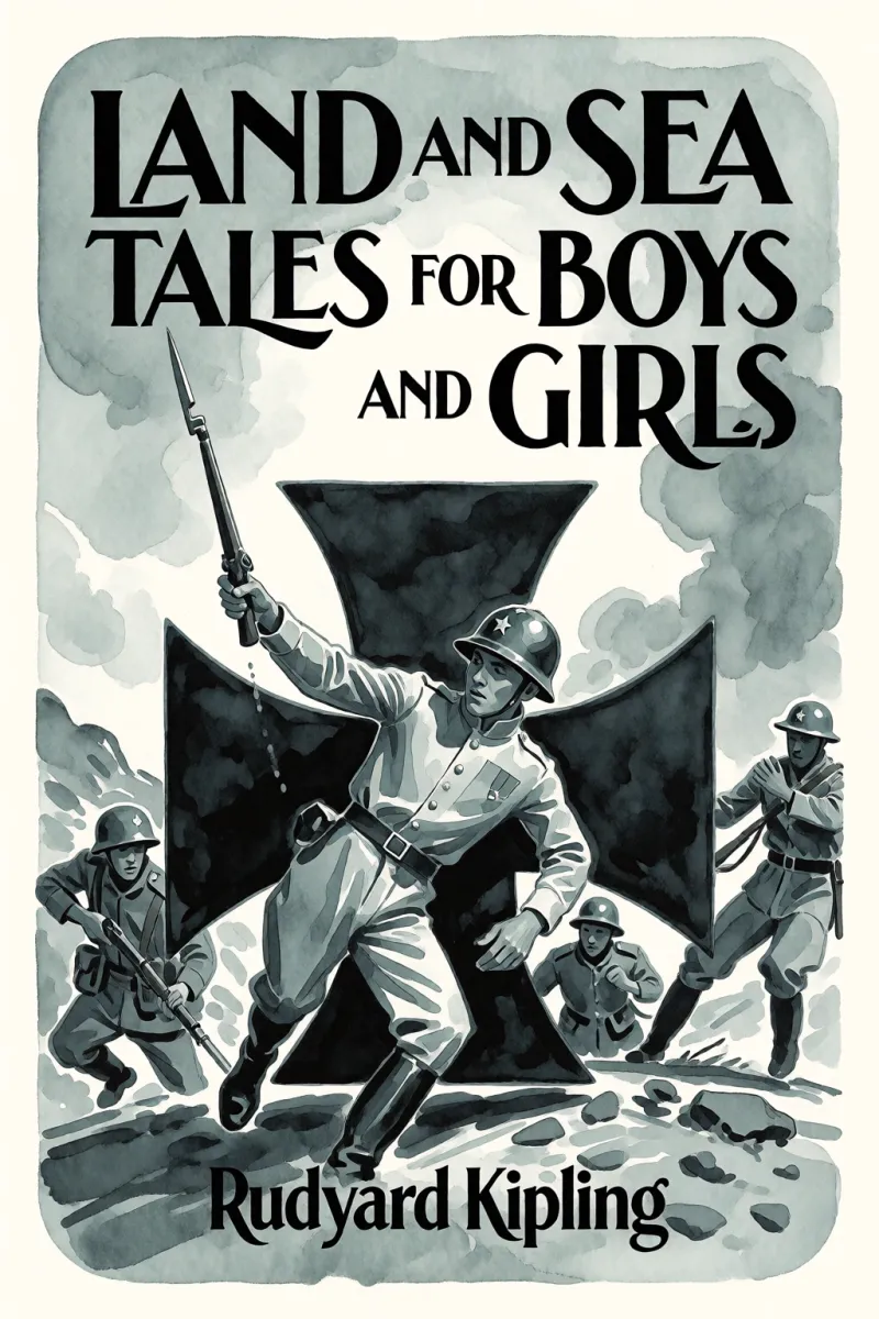 Cover of Land and Sea Tales for Boys and Girls by Rudyard Kipling
