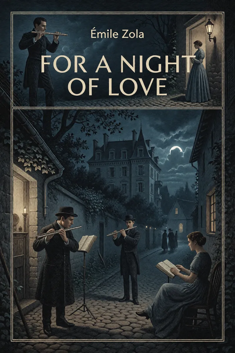 Cover of For a Night of Love by Émile Zola