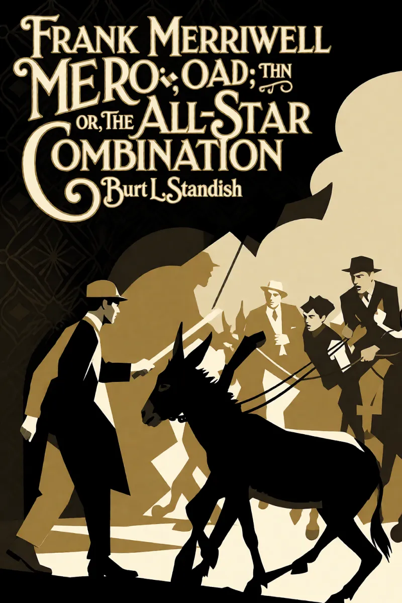 Cover of Frank Merriwell on the Road; Or, The All-Star Combination by Burt L. Standish