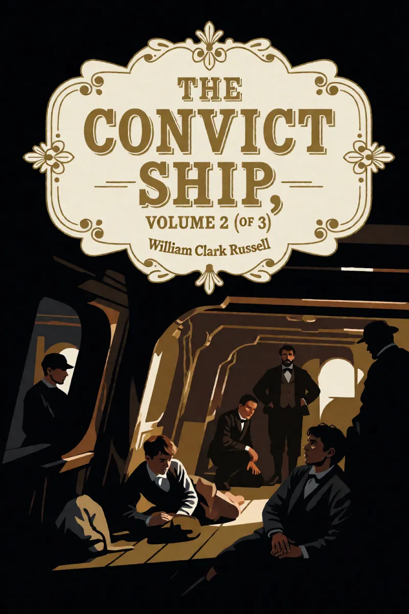 Cover of The Convict Ship, Volume 2 (of 3) by William Clark Russell