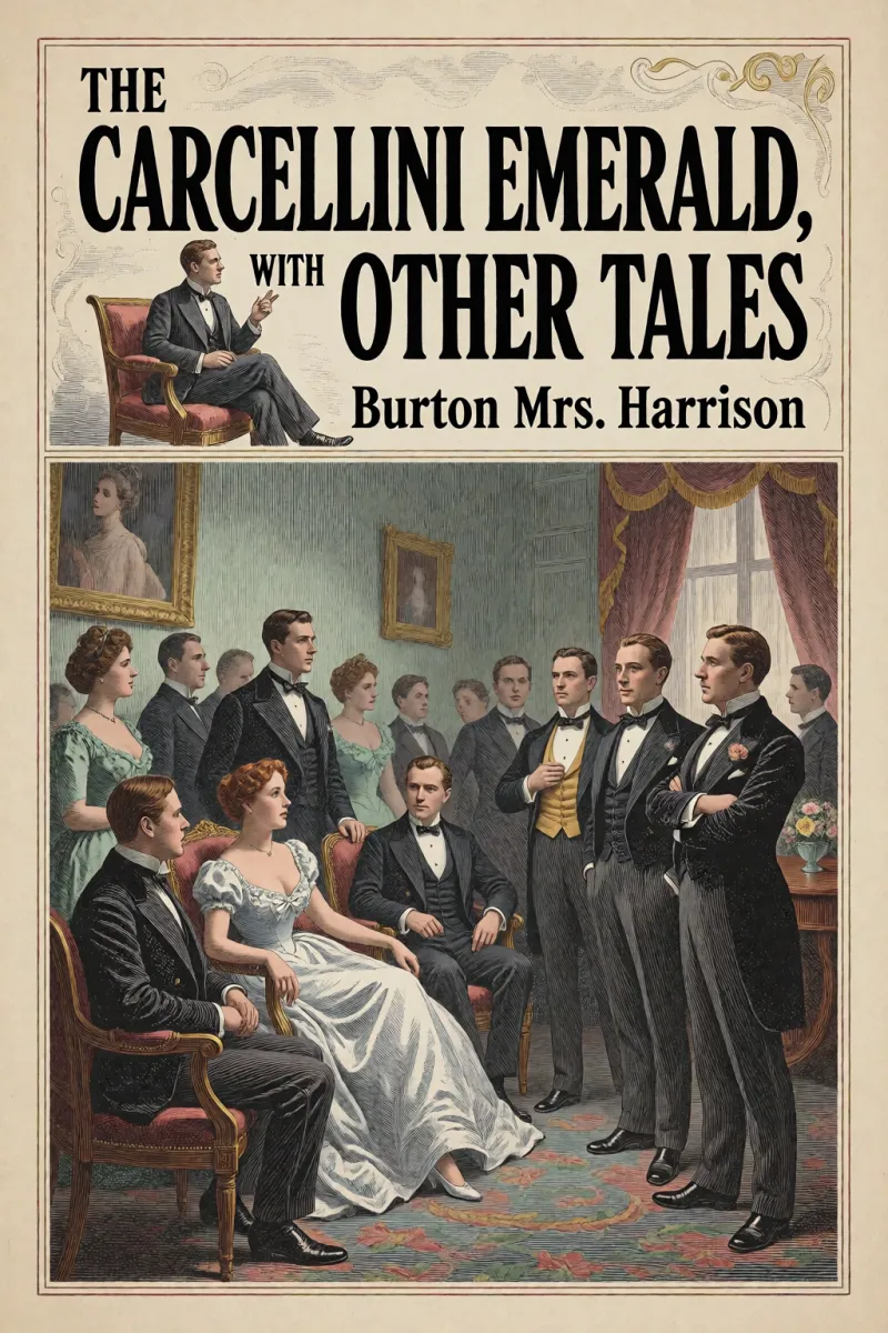 Cover of The Carcellini Emerald, With Other Tales by Burton Mrs. Harrison