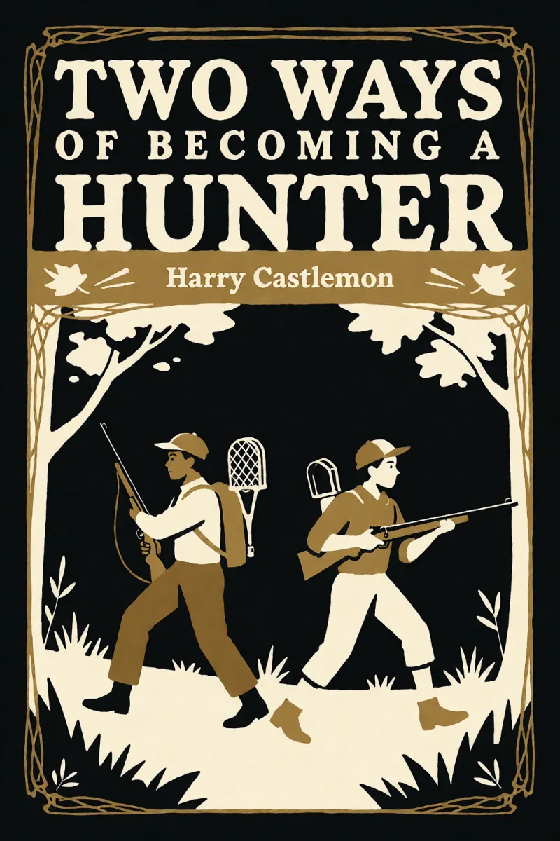 Cover of Two Ways of Becoming a Hunter by Harry Castlemon