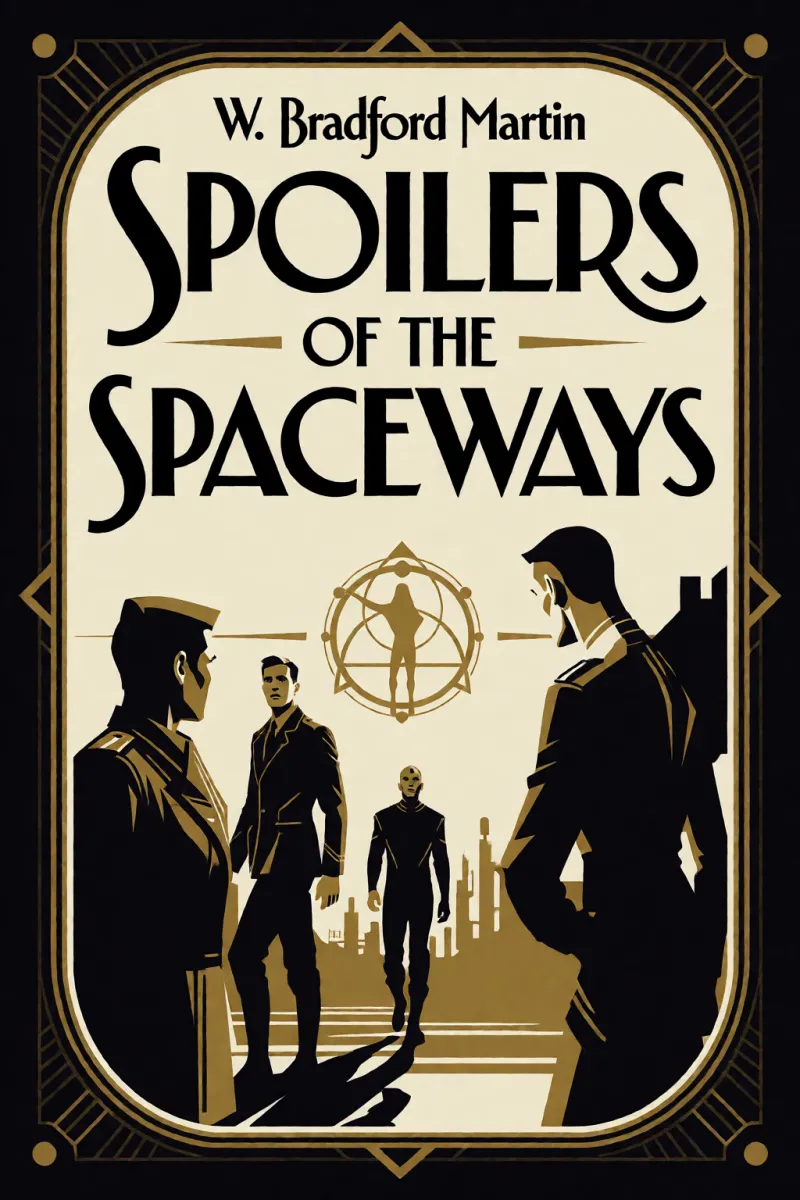 Cover of Spoilers of the Spaceways by W. Bradford Martin