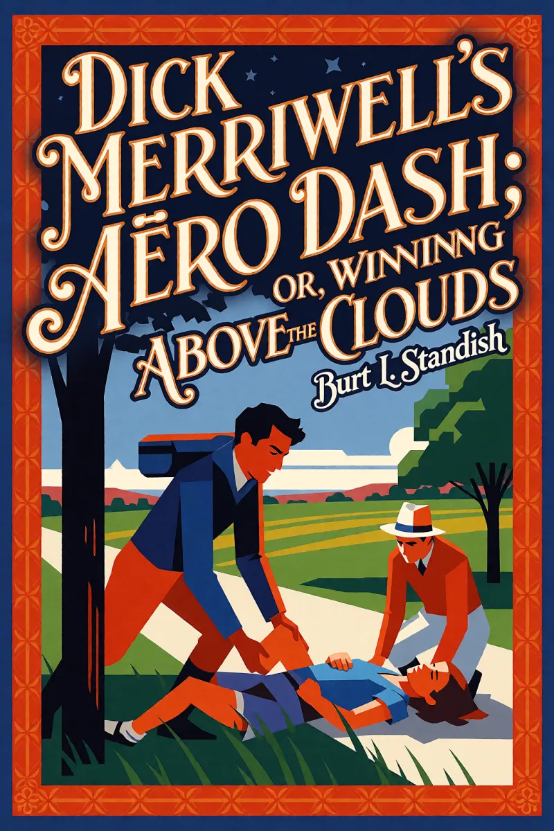 Cover of Dick Merriwell's Aëro Dash; Or, Winning Above the Clouds by Burt L. Standish