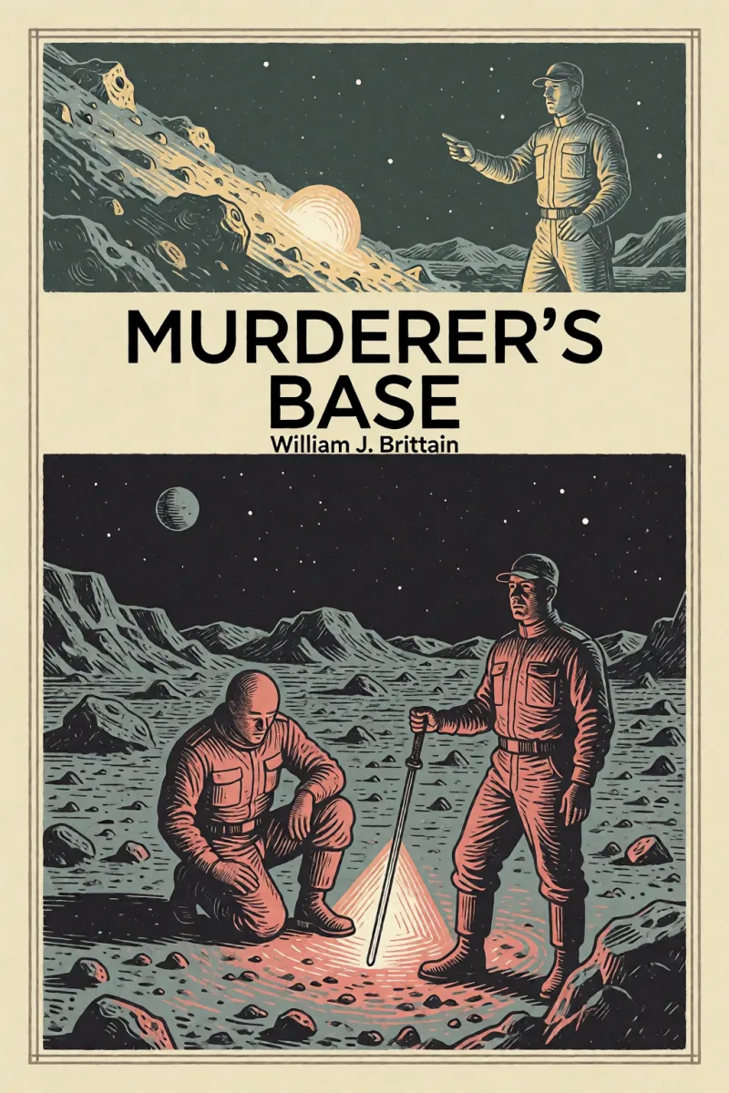 Cover of Murderer's Base by William J. Brittain