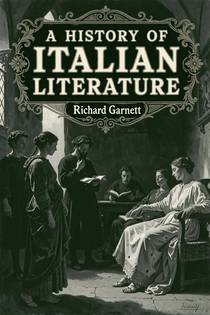 Cover of A history of Italian literature by Richard Garnett