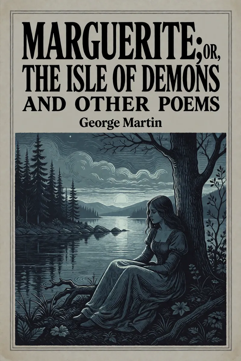 Cover of Marguerite; or, The Isle of Demons and Other Poems by George Martin
