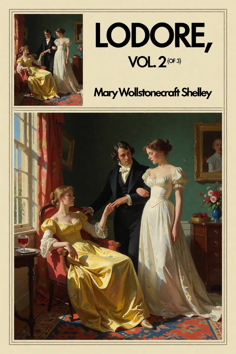 Cover of Lodore, Vol. 2 (of 3) by Mary Wollstonecraft Shelley