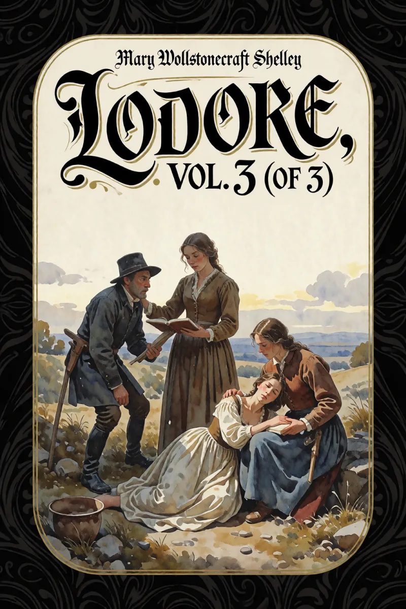 Cover of Lodore, Vol. 3 (of 3) by Mary Wollstonecraft Shelley