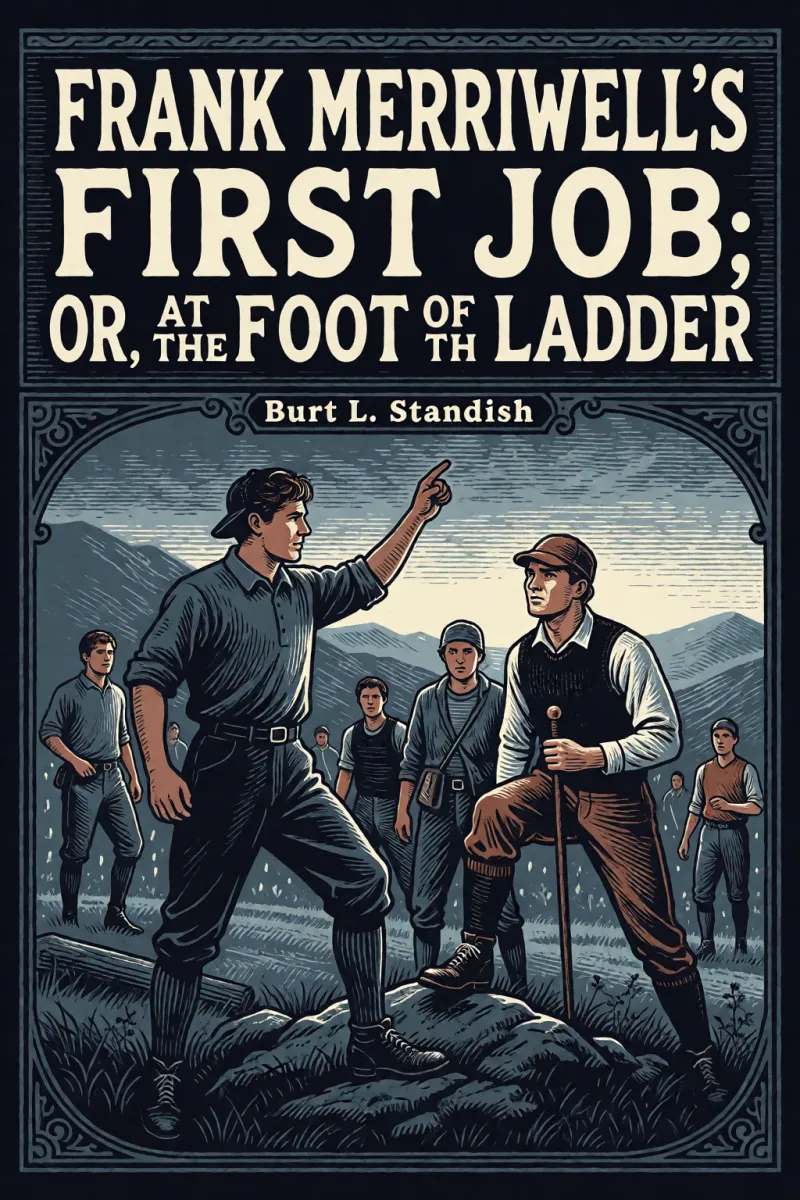 Cover of Frank Merriwell's First Job; Or, At the Foot of the Ladder by Burt L. Standish