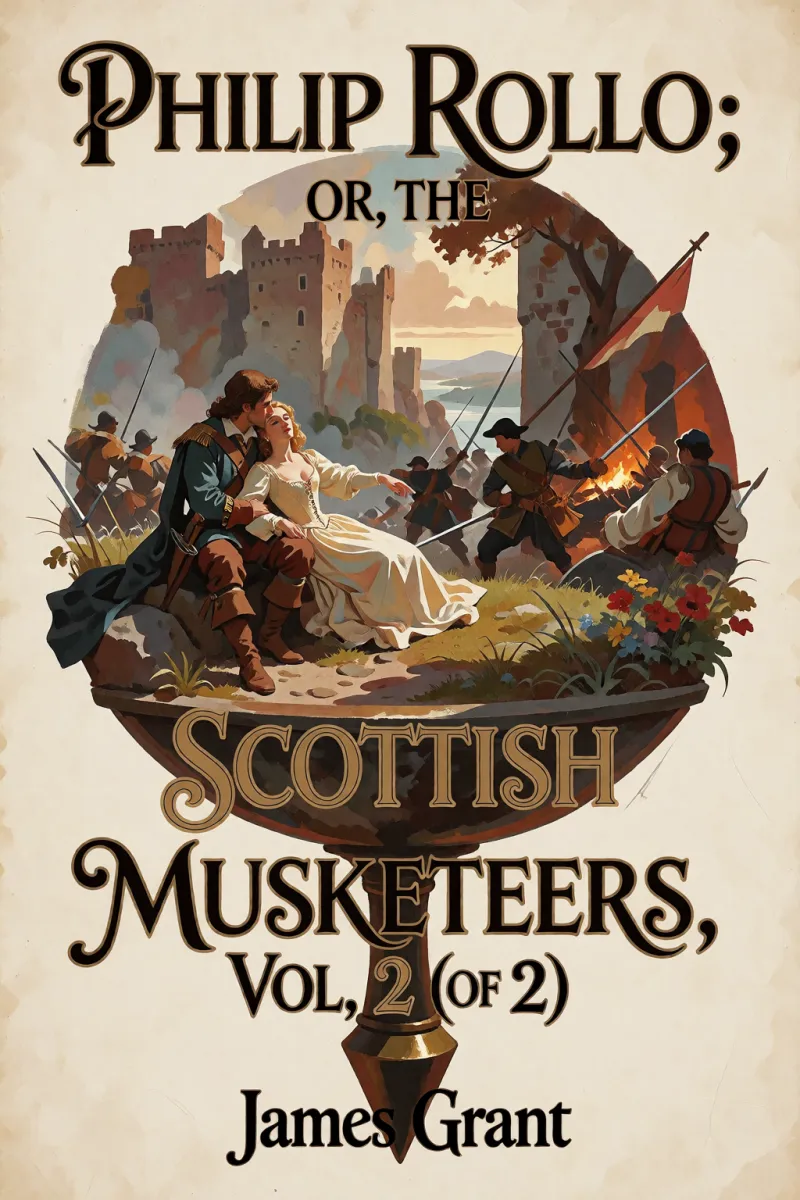 Cover of Philip Rollo; or, the Scottish Musketeers, Vol. 2 (of 2) by James Grant