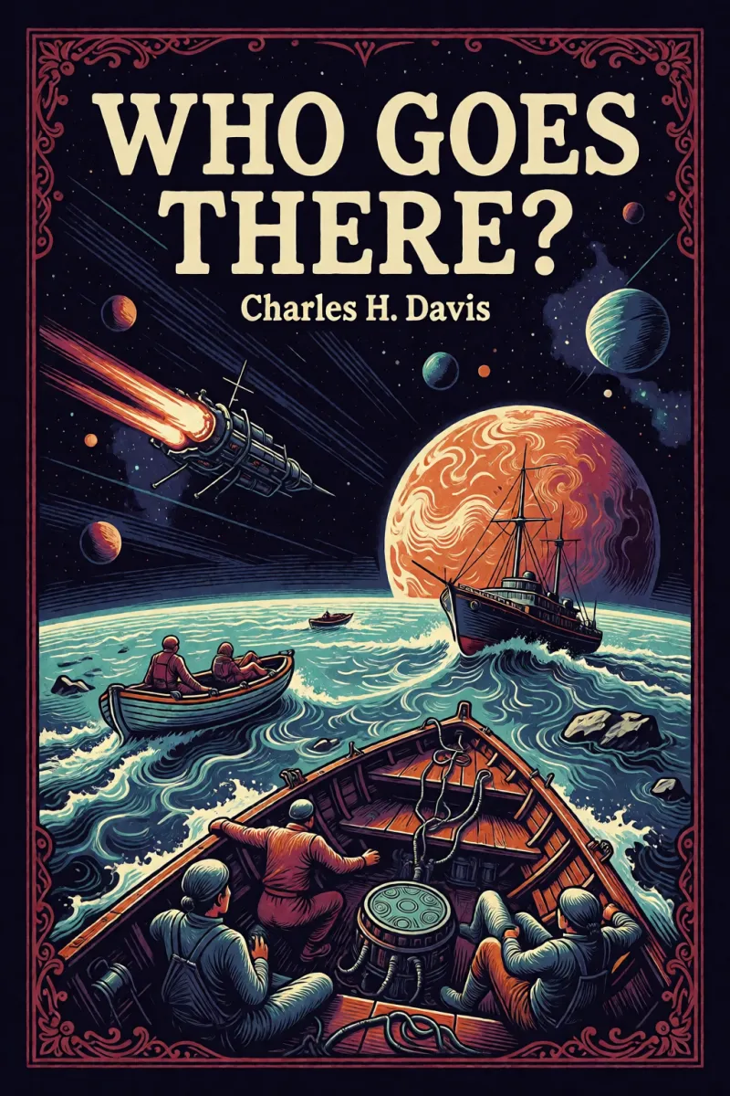 Cover of Who Goes There? by Charles H. Davis