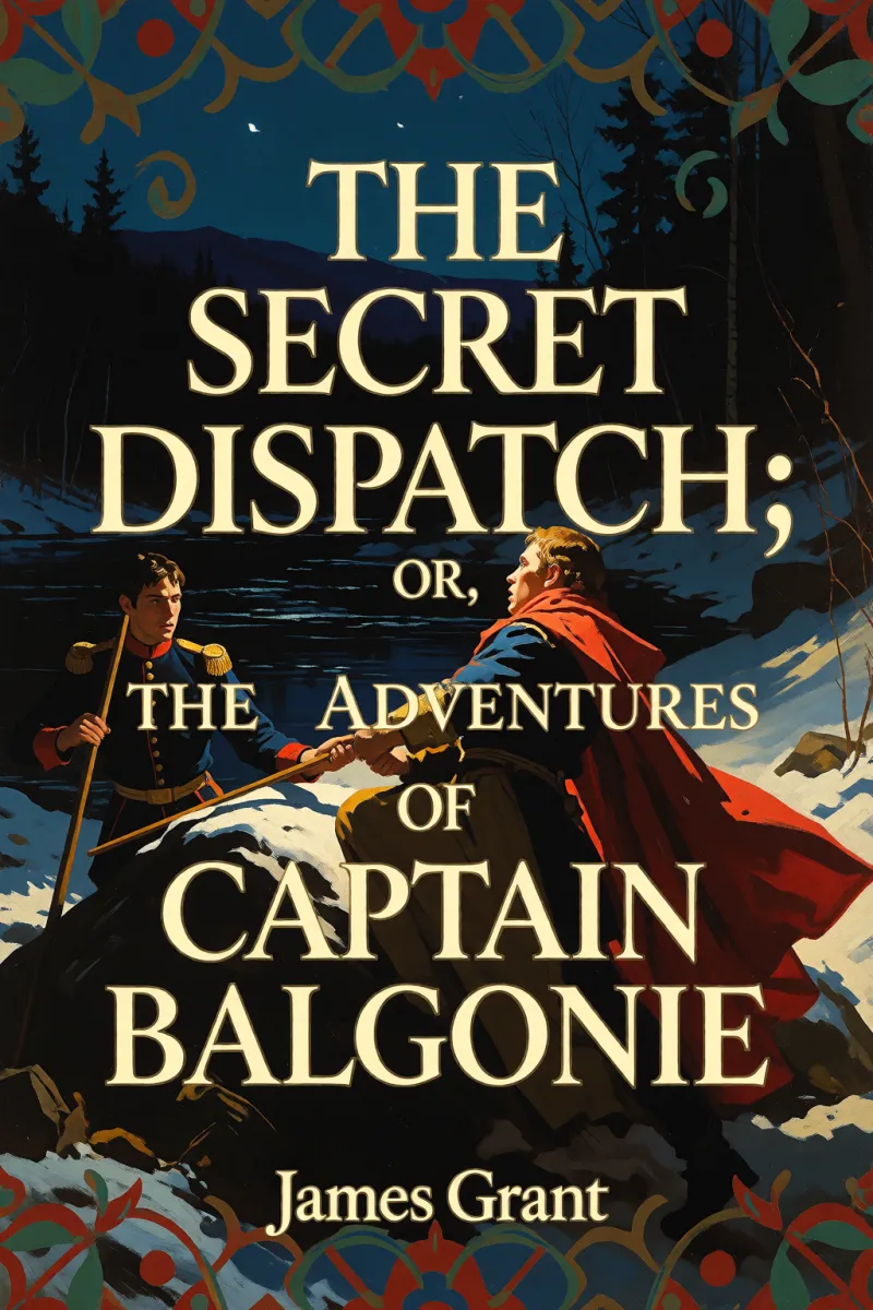 Cover of The Secret Dispatch; or, The Adventures of Captain Balgonie by James Grant