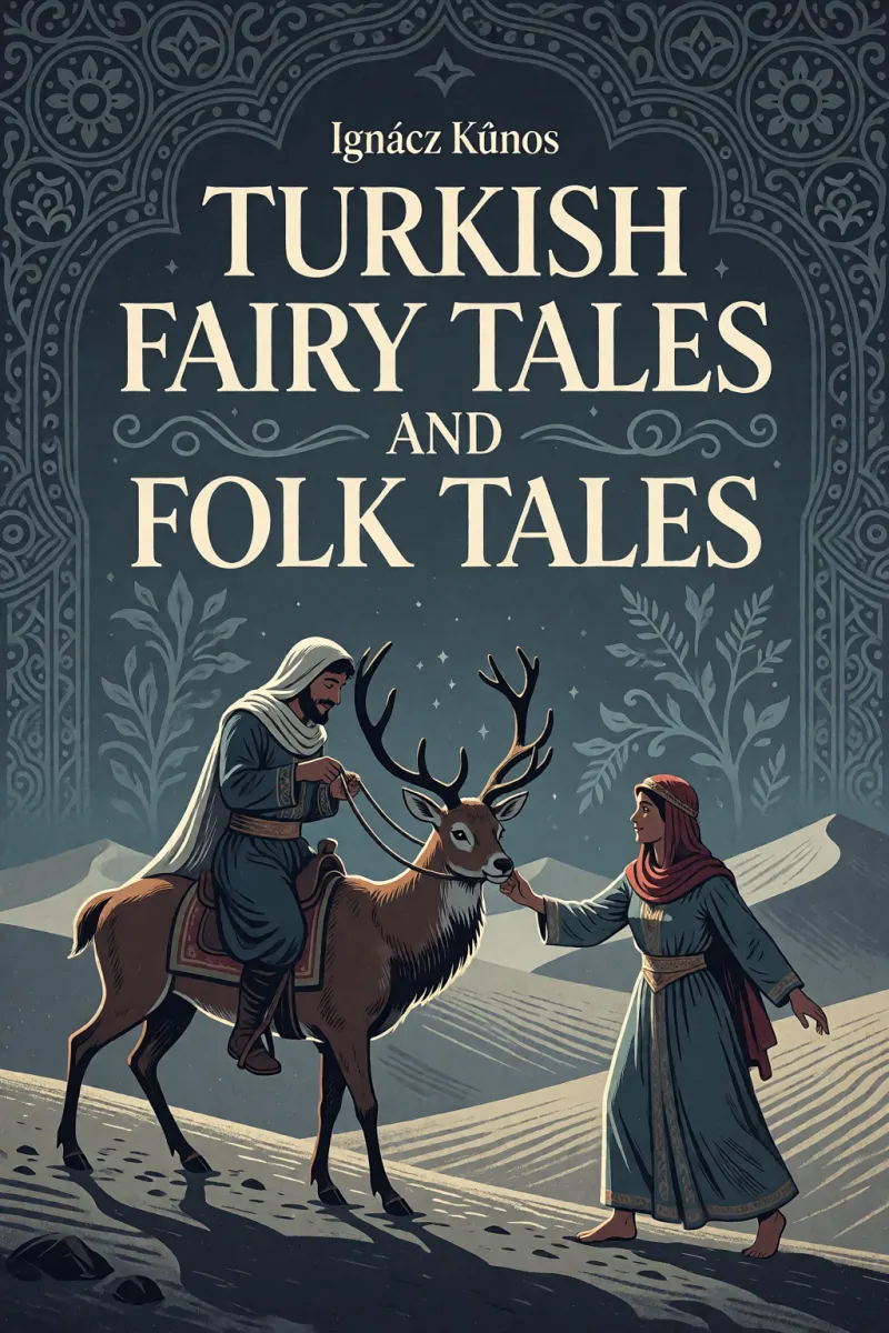 Cover of Turkish fairy tales and folk tales by Ignácz Kúnos