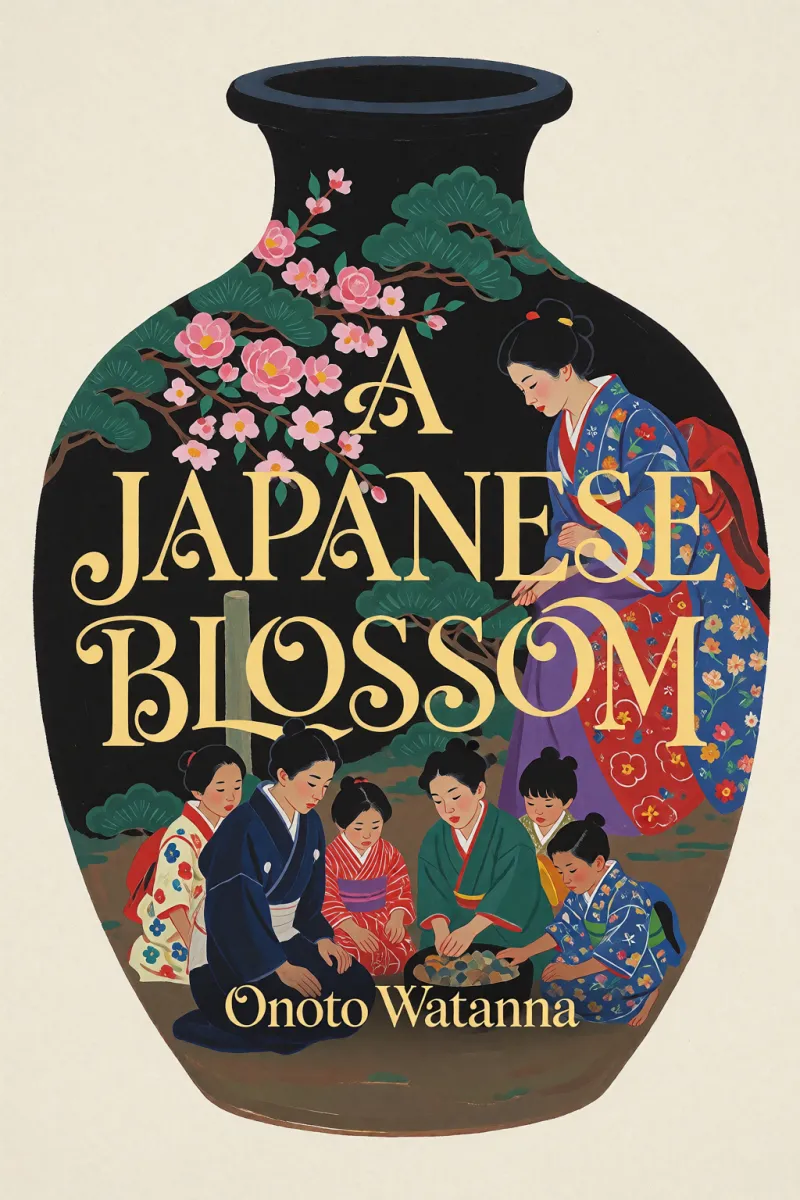 Cover of A Japanese Blossom by Onoto Watanna