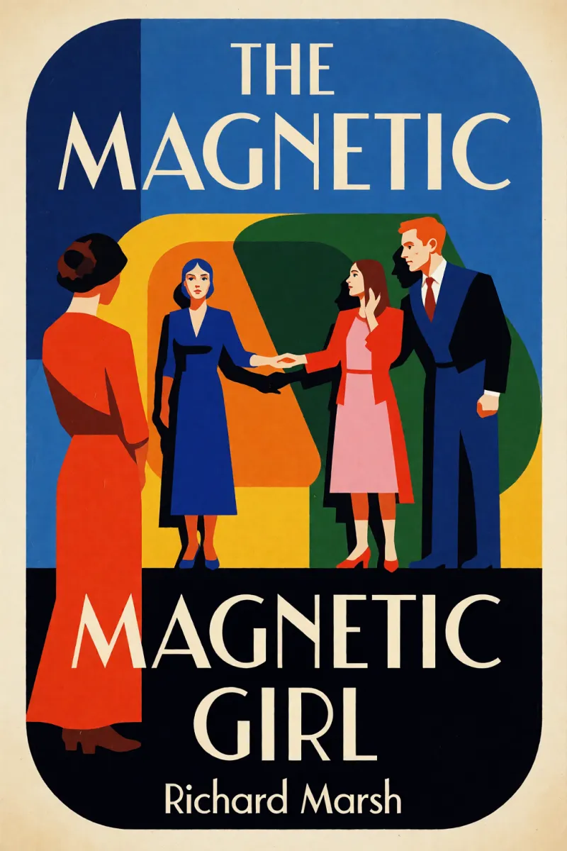 Cover of The Magnetic Girl by Richard Marsh
