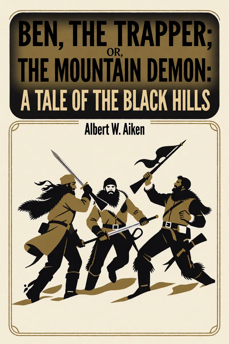 Cover of Ben, the Trapper; Or, The Mountain Demon: A Tale of the Black Hills by Albert W. Aiken