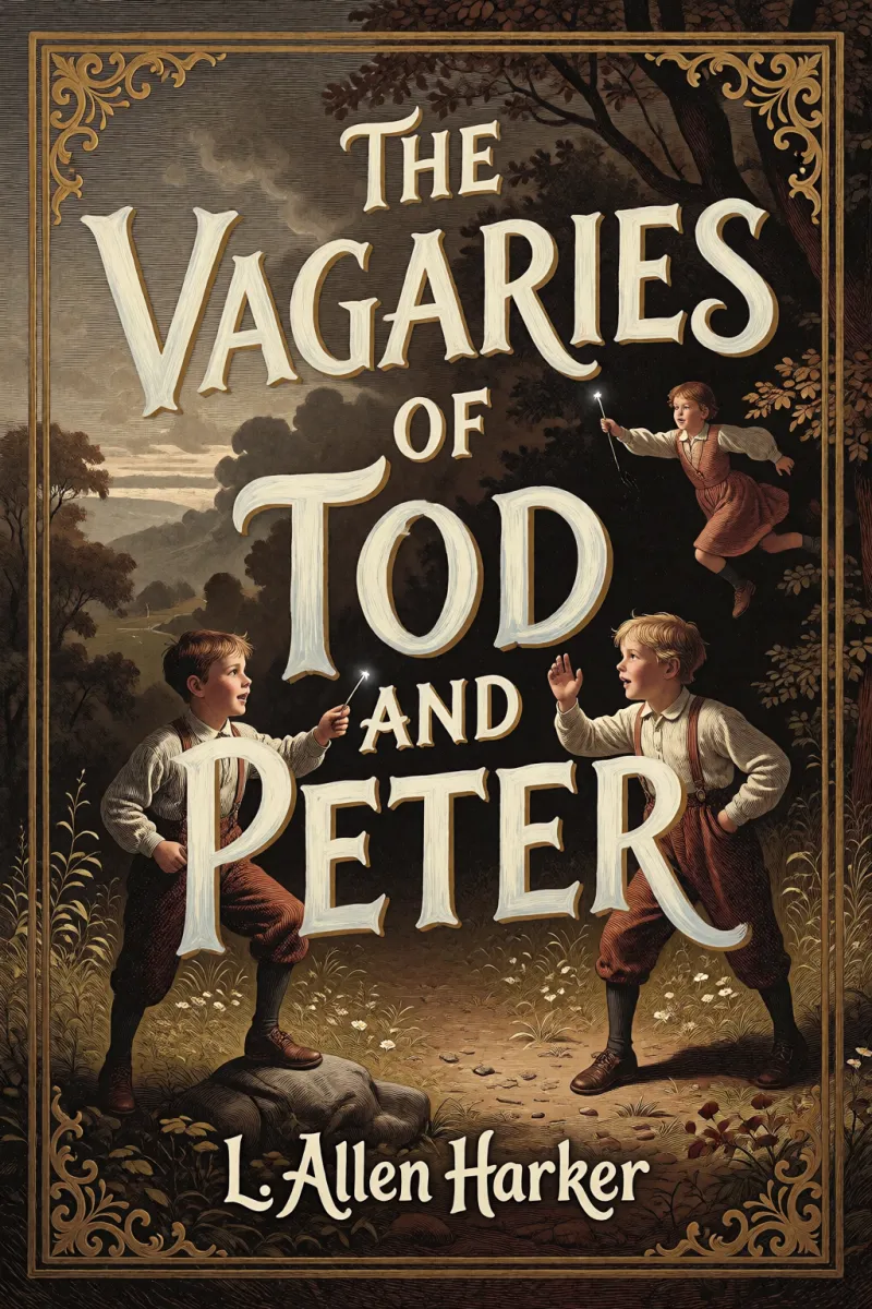 Cover of The Vagaries of Tod and Peter by L. Allen Harker