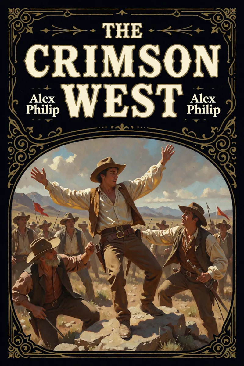 Cover of The Crimson West by Alex Philip