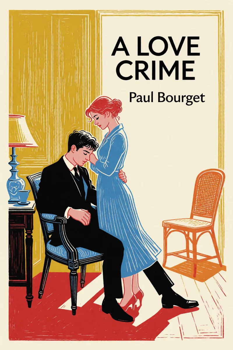 Cover of A Love Crime by Paul Bourget