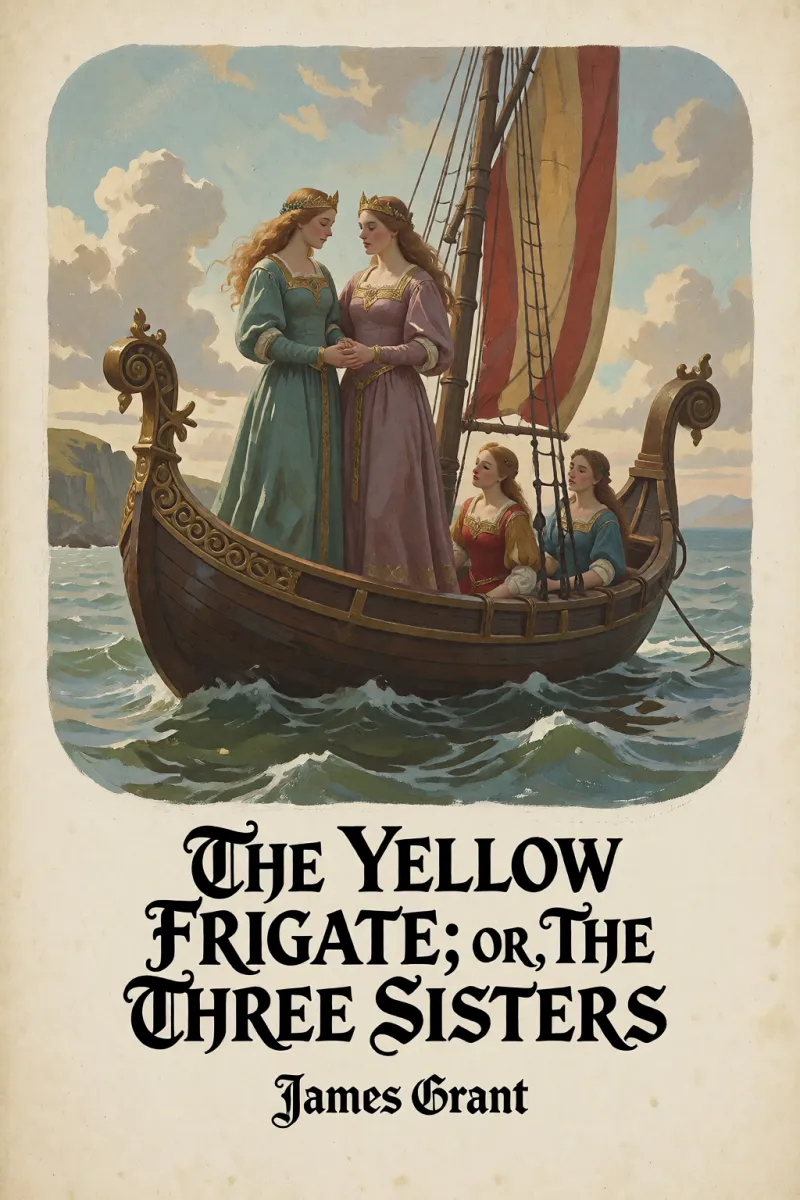 Cover of The Yellow Frigate; or, The Three Sisters by James Grant