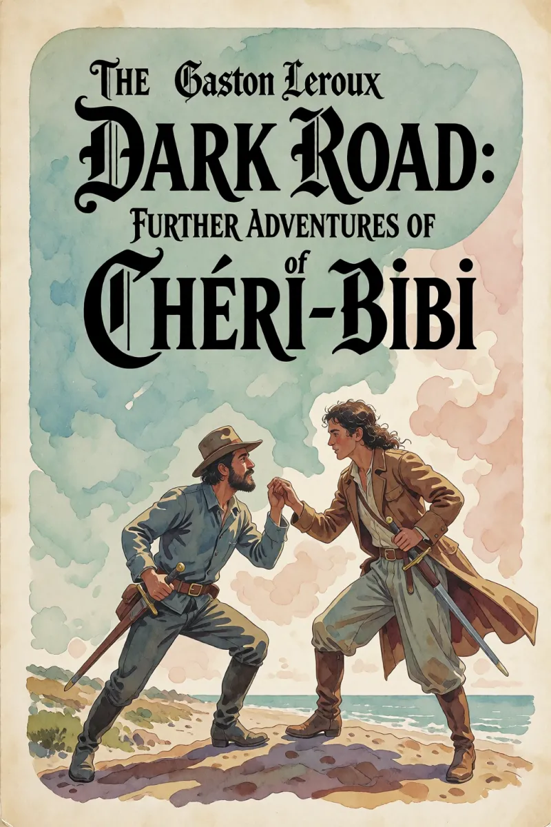 Cover of The Dark Road: further adventures of Chéri-Bibi by Gaston Leroux