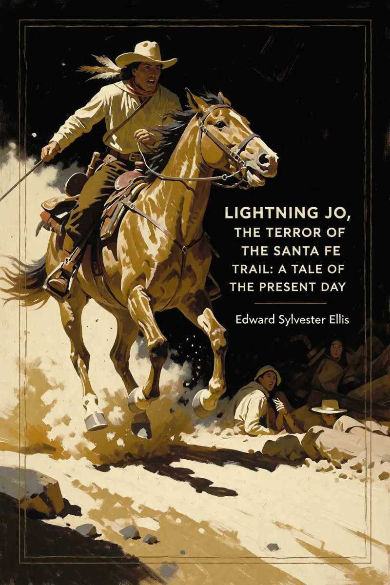 Cover of Lightning Jo, the Terror of the Santa Fe Trail: A Tale of the Present Day by Edward Sylvester Ellis