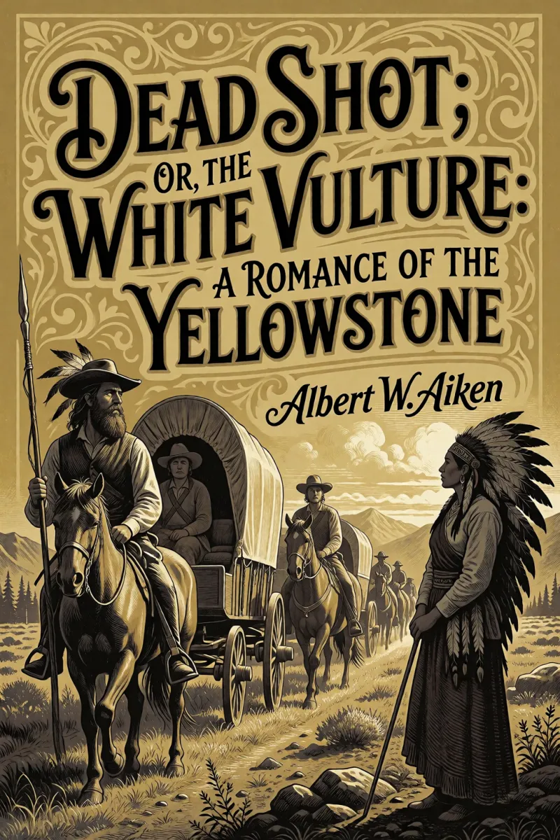 Cover of Dead Shot; Or, The White Vulture: A Romance of the Yellowstone by Albert W. Aiken