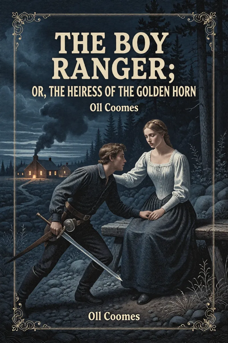 Cover of The Boy Ranger; or, The Heiress of the Golden Horn by Oll Coomes