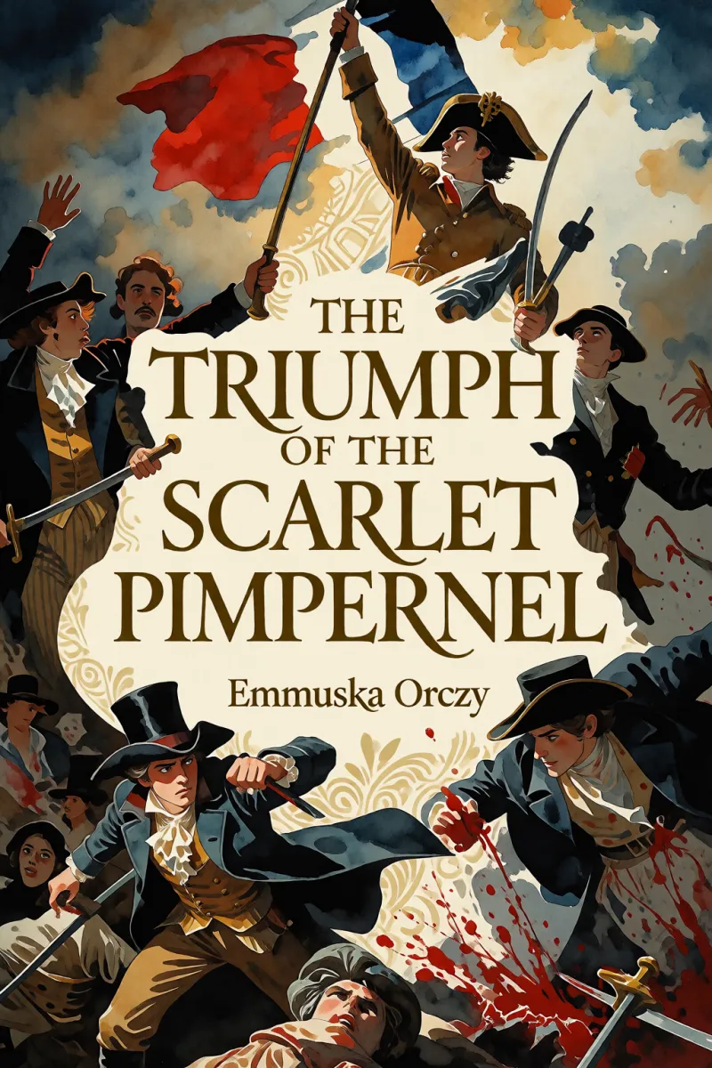 Cover of The Triumph of the Scarlet Pimpernel by Emmuska Orczy