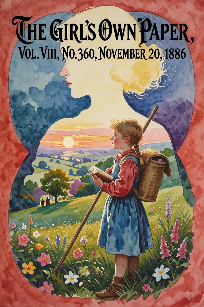 Cover of The Girl's Own Paper, Vol. VIII, No. 360, November 20, 1886 by Various