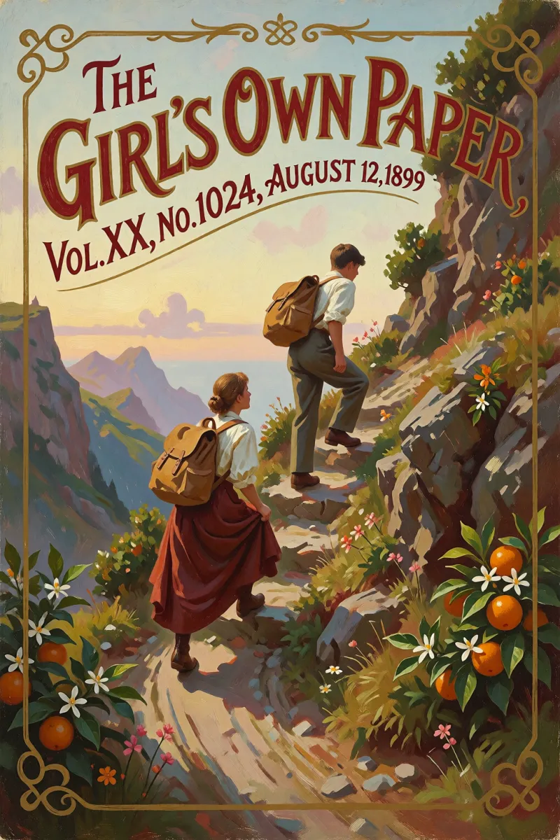 Cover of The Girl's Own Paper, Vol. XX, No. 1024, August 12, 1899 by Various