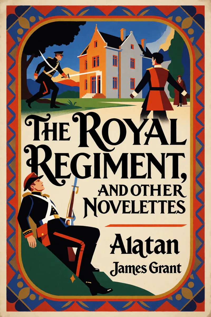 Cover of The Royal Regiment, and Other Novelettes by James Grant