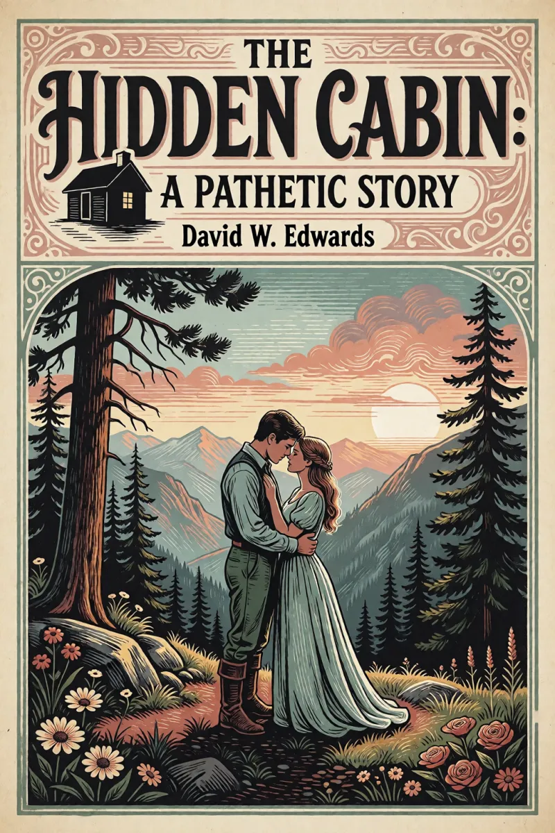 Cover of The Hidden Cabin: a pathetic story in condensed form by David W. Edwards