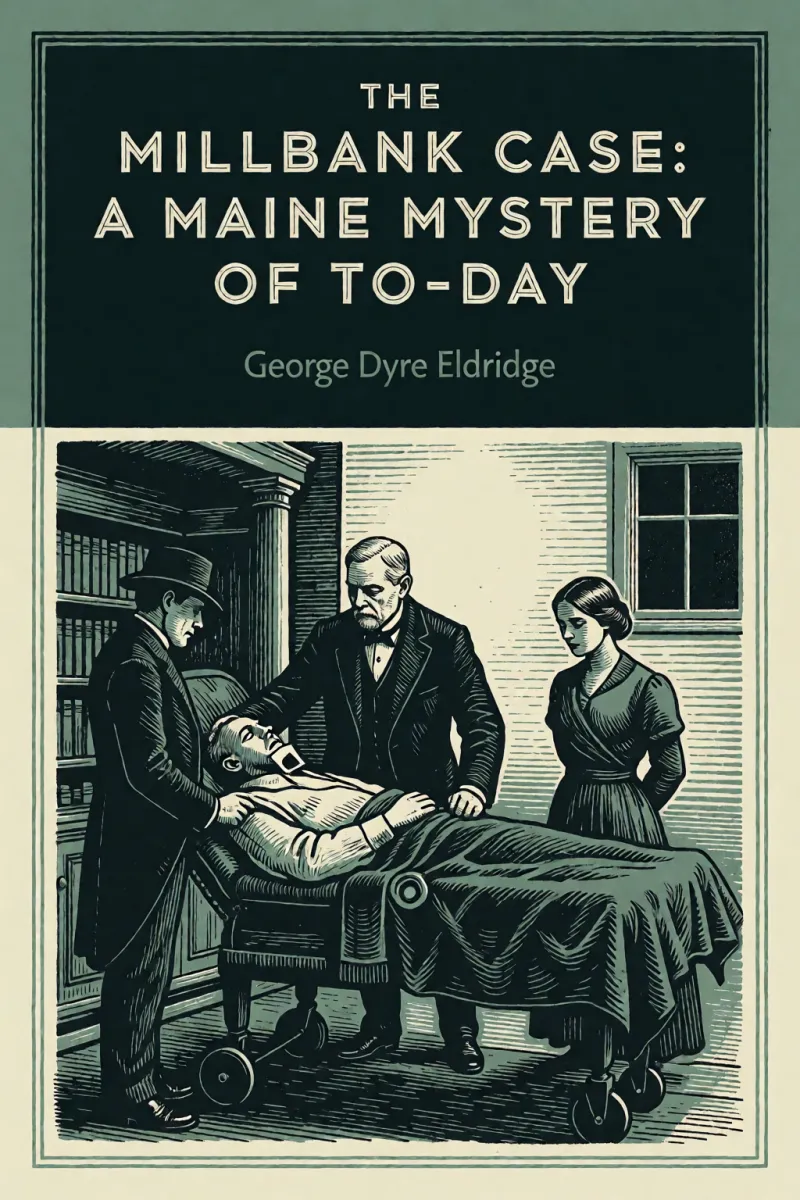 Cover of The Millbank Case: A Maine Mystery of To-day by George Dyre Eldridge