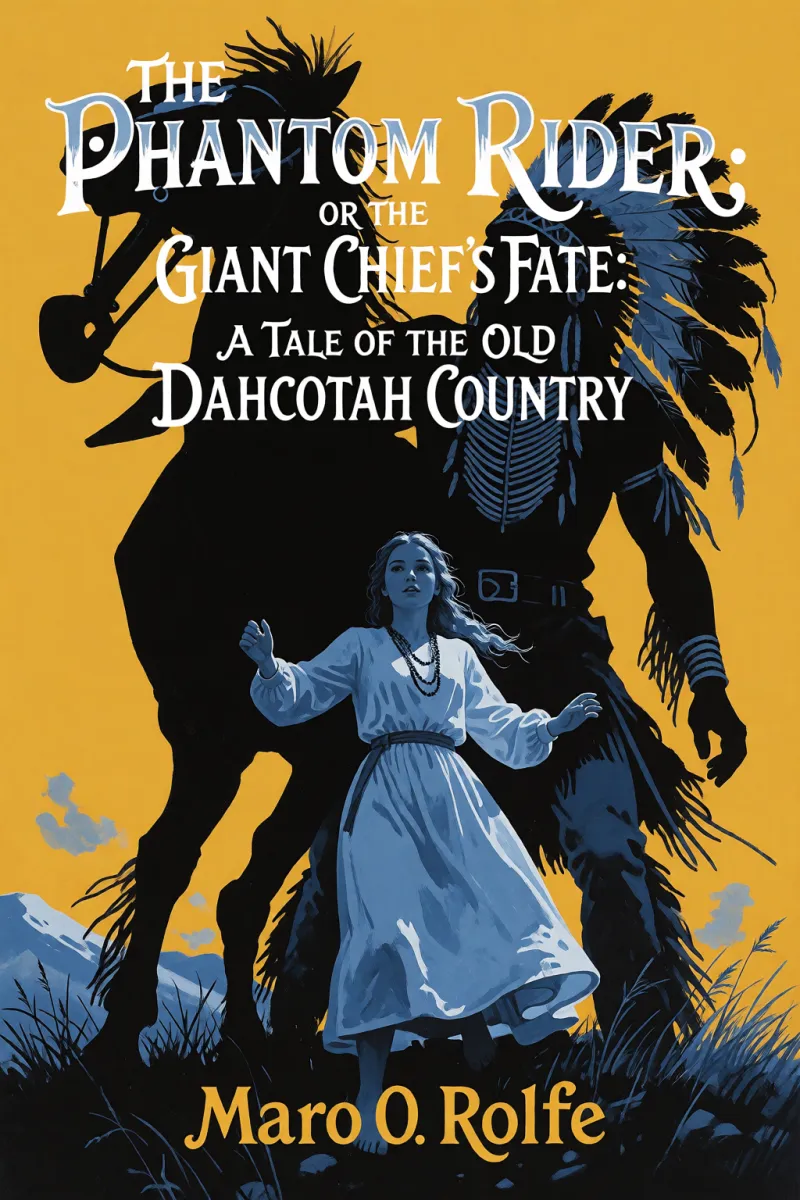 Cover of The Phantom Rider; or The Giant Chief's Fate: A tale of the old Dahcotah country by Maro O. Rolfe